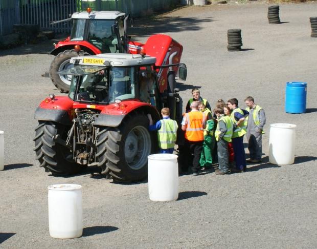 Tractor driving course for 13 to 15 year olds