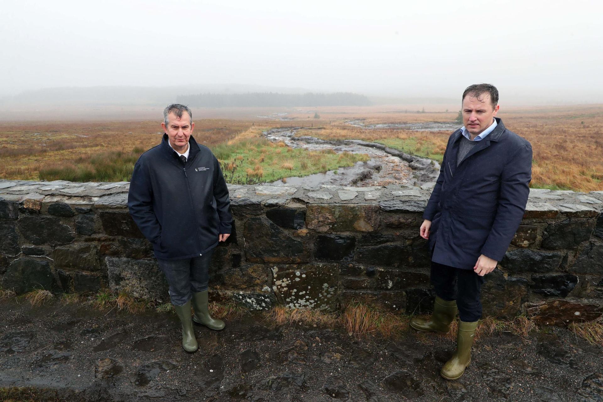 Ministers shocked at peat slide devastation - gallery | Department of ...